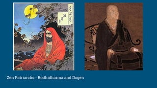 Zen Patriarchs - Bodhidharma and Dogen
 