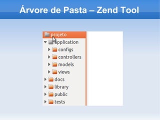 Árvore de Pasta – Zend Tool

 
