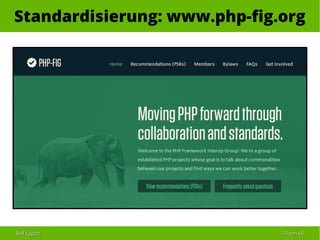 Ralf EggertRalf Eggert 1010 vonvon 6868
Standardisierung: www.php-fig.org
 