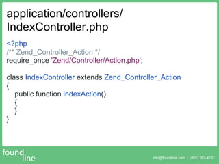 Zend Framework Quick Start Walkthrough