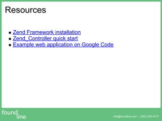 Zend Framework Quick Start Walkthrough