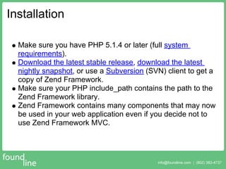 Zend Framework Quick Start Walkthrough