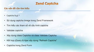Các vấn đề cần tìm hiểu
 