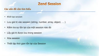 Các vấn đề cần tìm hiểu
 