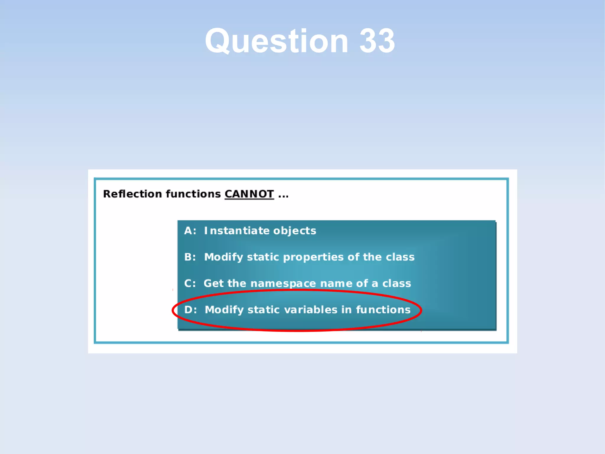 Question 33