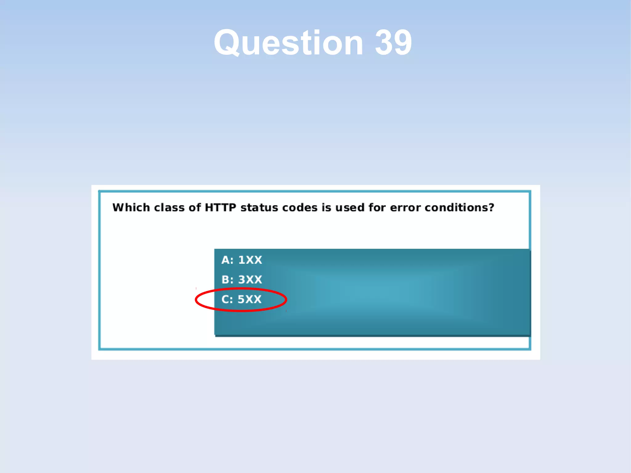 Question 39