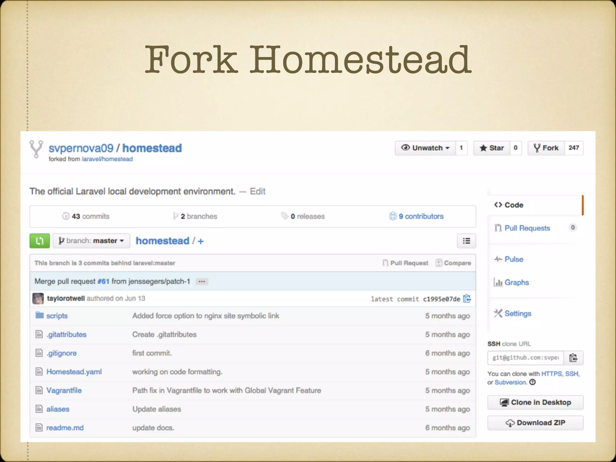 Fork Homestead 