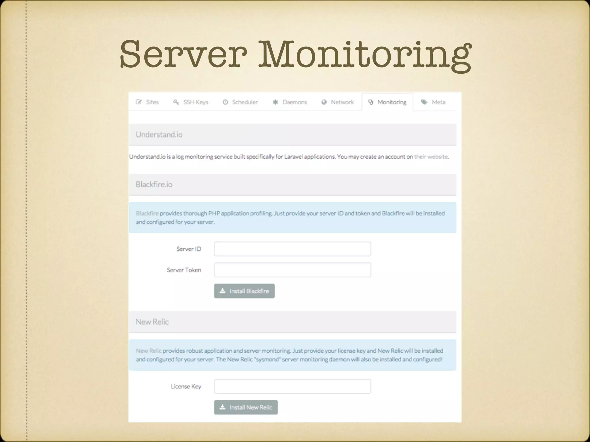 Server Monitoring 