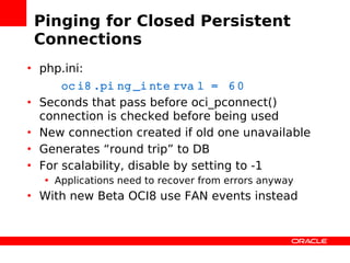 Zendcon Performance Oci8