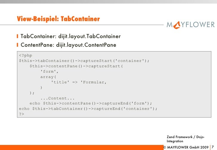 Zend Layout Getview | zend framework and dojo Zend Layout Getview | zend framework and dojo