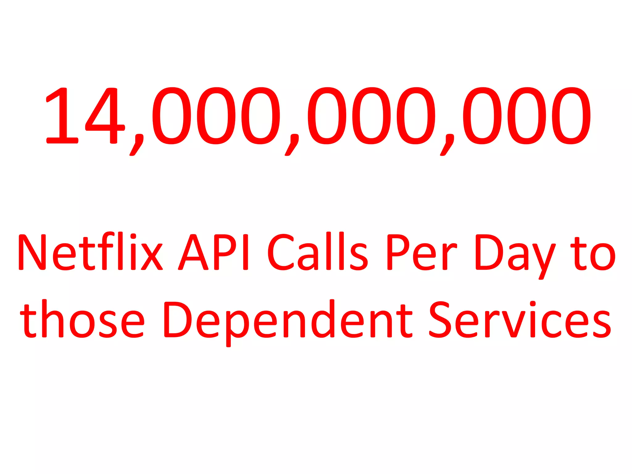 ~500
Dependency jars Slurped
into the Netflix API
 