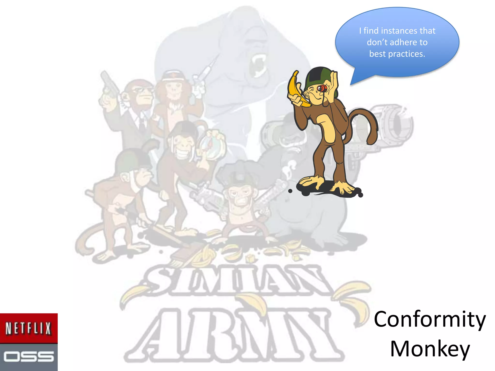 I simulate an
outage in an AWS
region.
Chaos
Kong
 