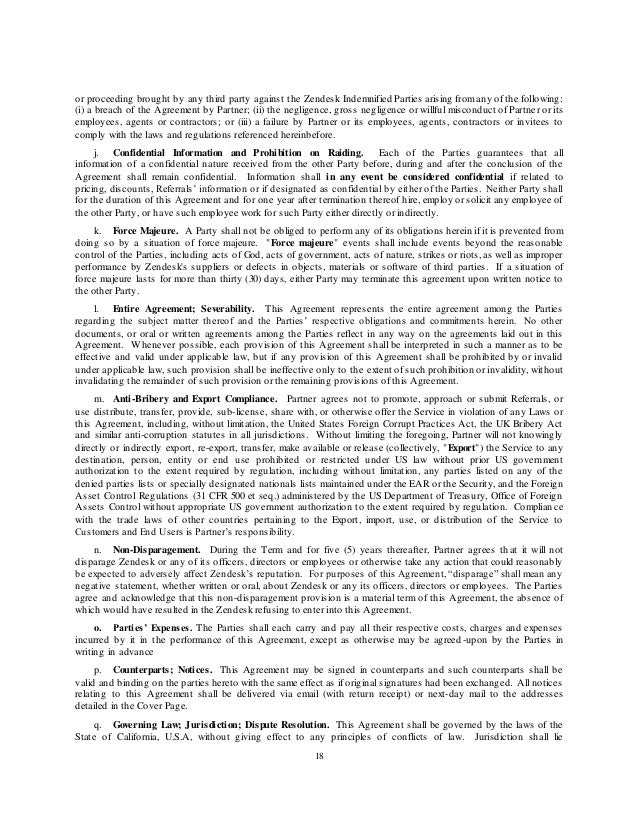 zendesk reseller agreement worldwide template_dec_1_14 3 reseller agreement templates