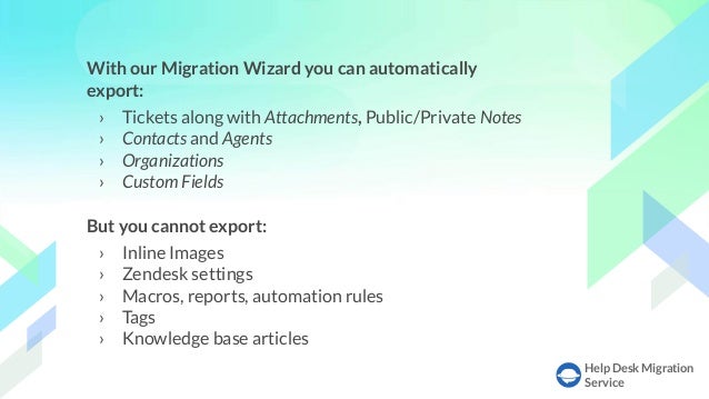 How To Export Data From Your Zendesk Help Desk To Salesforce Service