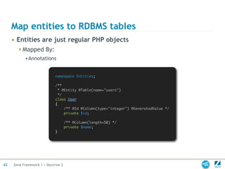 Zend Framework 1 + Doctrine 2 | PDF