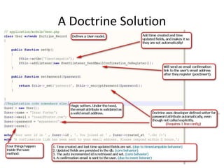 Zend Framework And Doctrine | PPTX