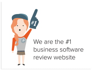 We are the #1
business software
review website
1#
 