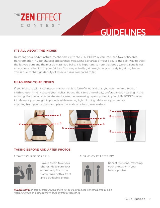 Zen Effect Contest Entry Form and Rules | Jeunesse Global