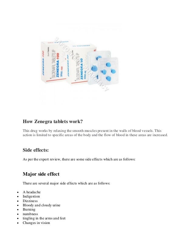 Zenegra tableta