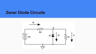 Zener Diode Circuits
 