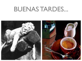 BUENAS TARDES...
 