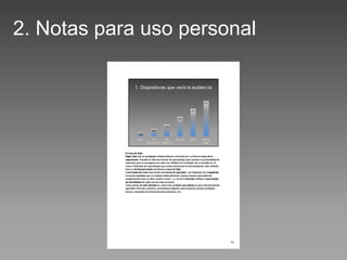 2. Notas para uso personal
 