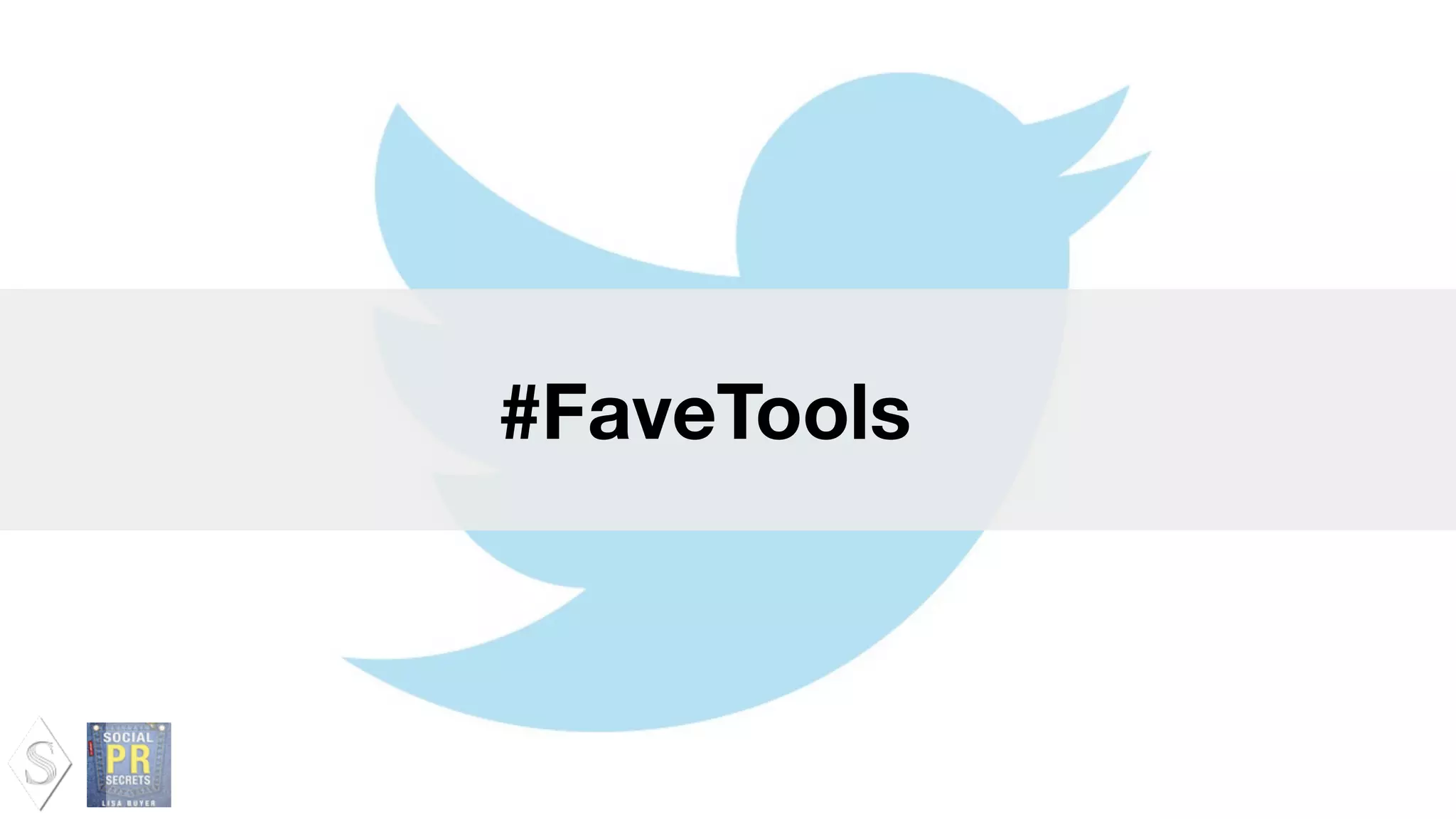 #FaveTools
 