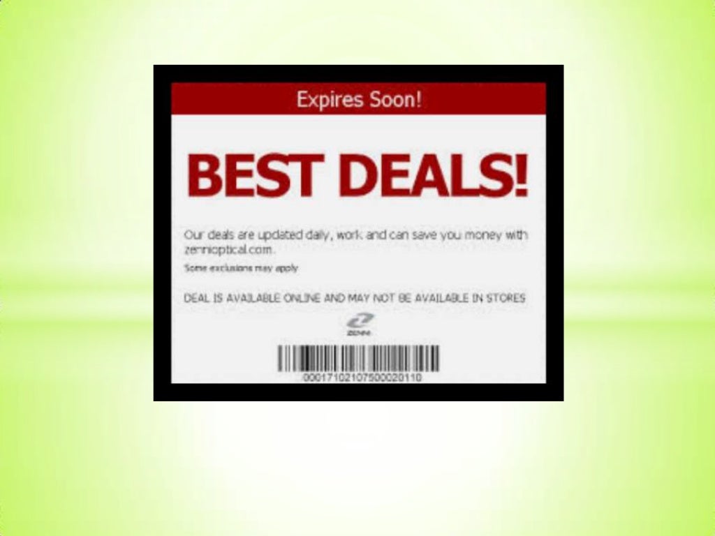 Zenni optical coupon code