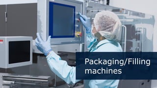 Packaging/Filling
machines
 