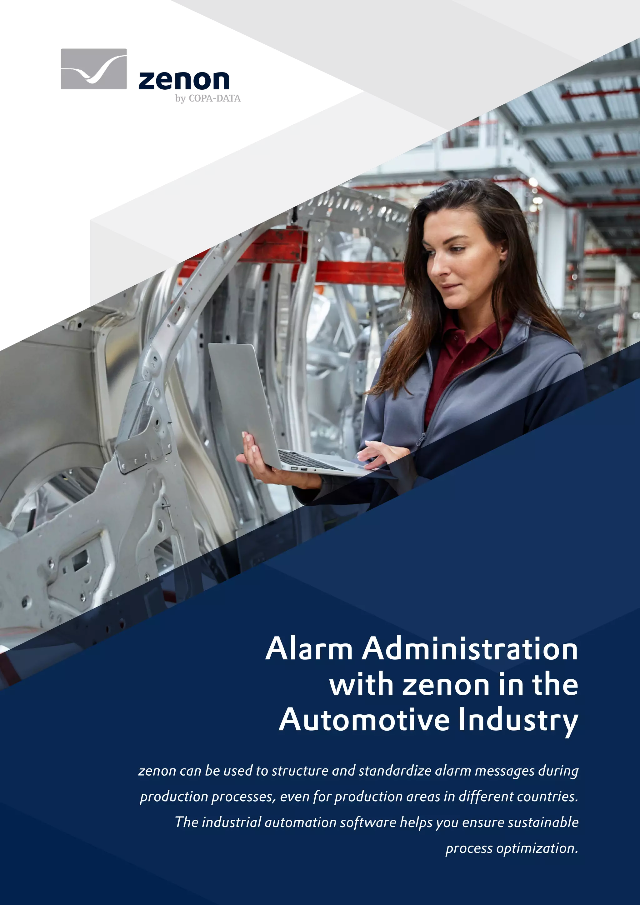Alarm Administration with zenon in the Automotive Industry | PDF