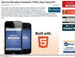 Zeno rocha - HTML5 APIs para Mobile