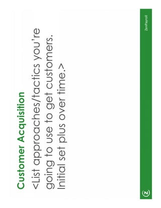 Zenpayroll Pitch Deck Template