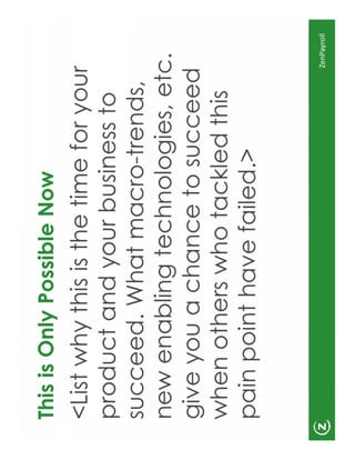 Zenpayroll Pitch Deck Template