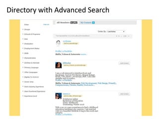 Directory with Advanced Search
 