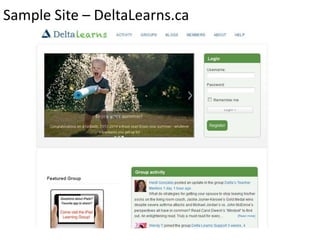 Sample Site – DeltaLearns.ca
 