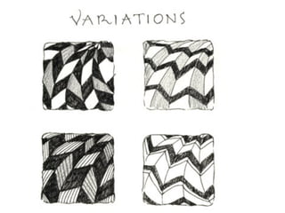 Zentangle Project for Introduction to Art