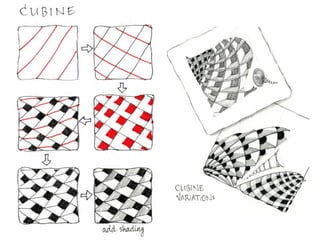 Zentangle Project for Introduction to Art