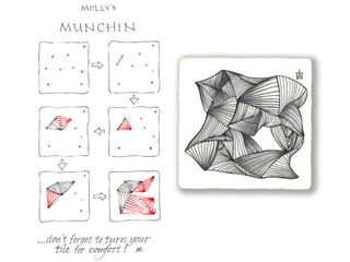 Zentangle Project for Introduction to Art