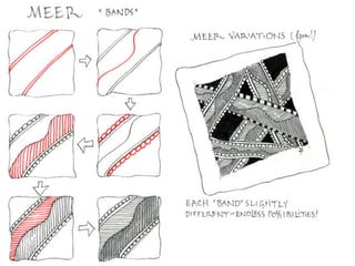 Zentangle Project for Introduction to Art