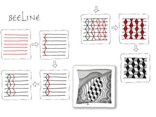 Zentangle Project for Introduction to Art