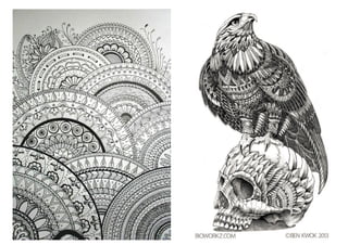 ZENTANGLE. Educación Plástica ESO