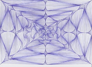 Zentangle optical illusion