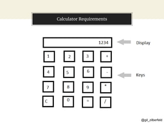 @gil_zilberfeld
Calculator Requirements
 