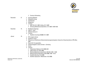 Zentrum 2 Performance Report 2008