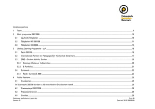 Zentrum 2 Performance Report 2008