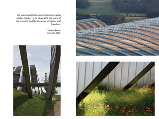 Zentrum Paul Klee, Renzo Piano