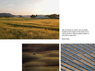 Zentrum Paul Klee, Renzo Piano