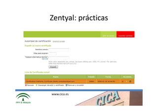 Zentyal: prácticas




www.cica.es
 