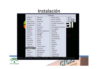 Instalación




www.cica.es
 
