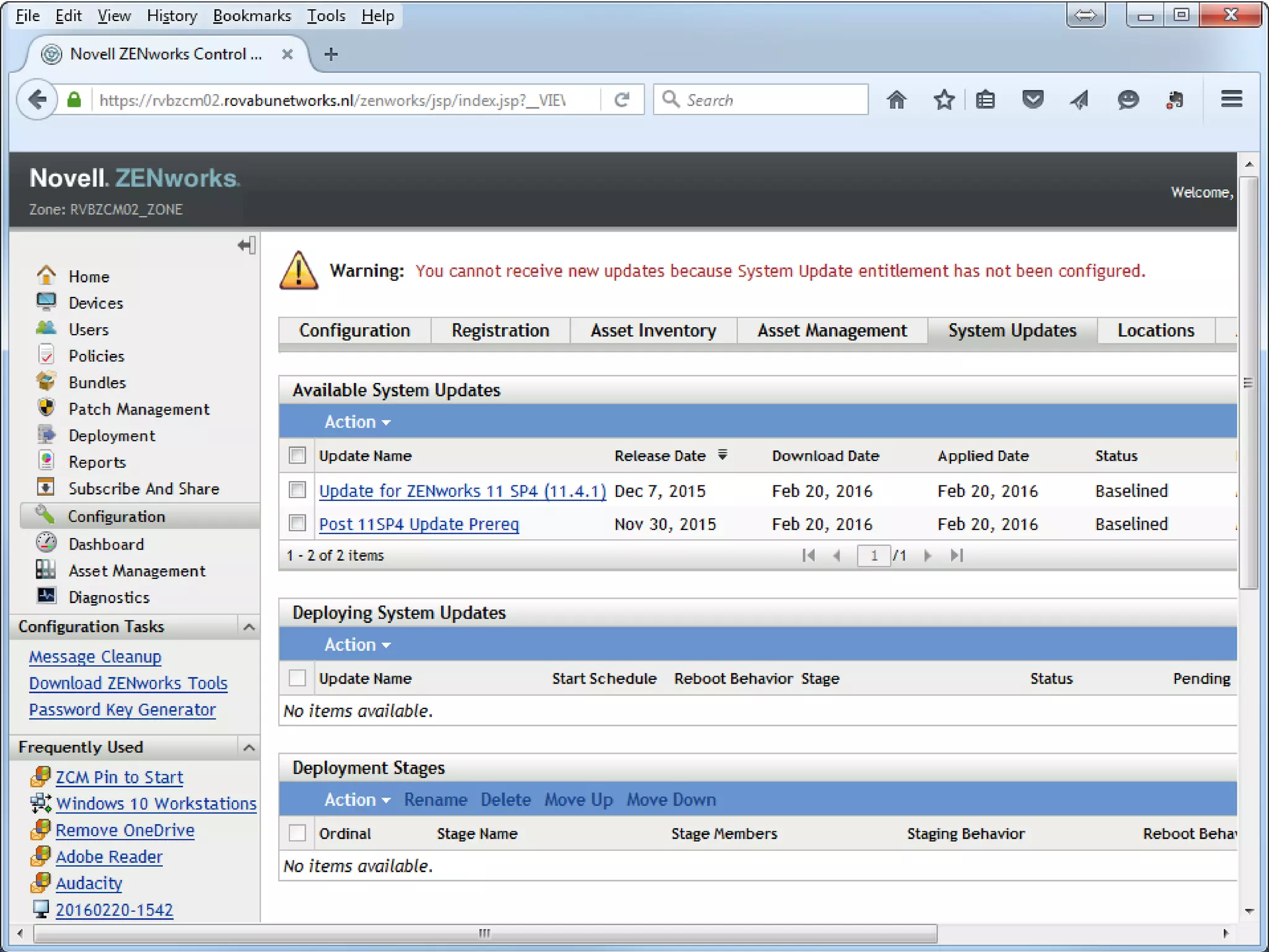 Deploying ZCM 11.4.1
 